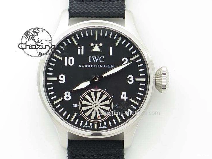 MIROTIME 0104 Big Pilot “Markus Buhler” IW5003 Turbine Movement On Black Strap A Unique 7378